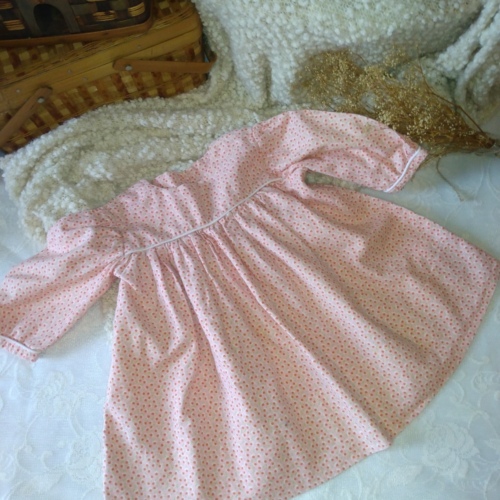 Pink Polka Dot Dress